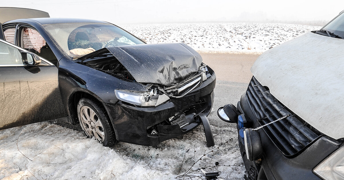 Car Accident Snow